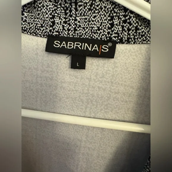 Black and White Blazer | Size L - Picture 3 of 3